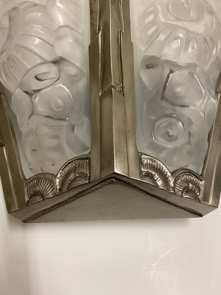 Pair of French Art Deco Gênet et Michon Wall Sconces