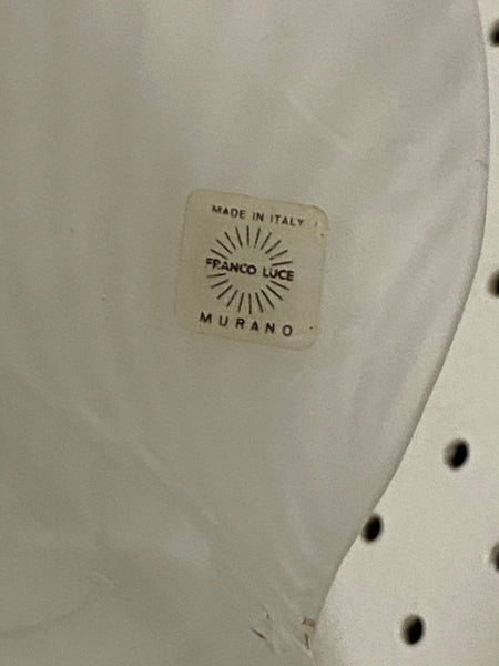 Italian Midcentury Murano Glass Sconce by Franco Luce