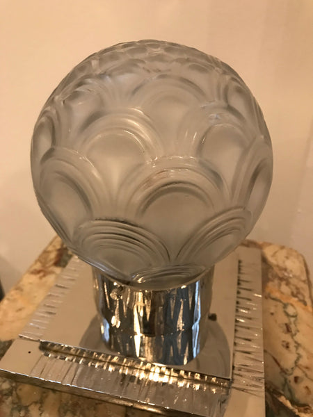 French Art Deco Table Lamp by Pierre D’avesn