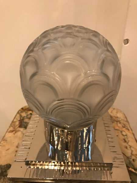 French Art Deco Table Lamp by Pierre D’avesn