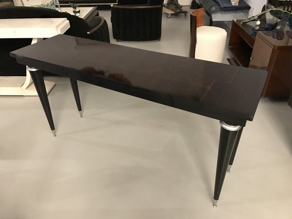 French Art Deco Macassar Console Table