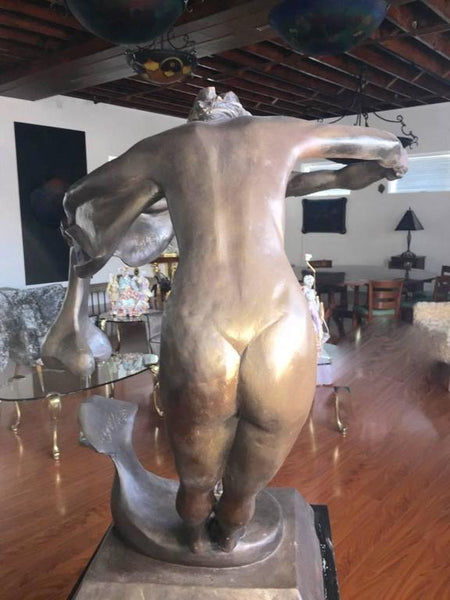 Bronze "We Two Together" Sculpture