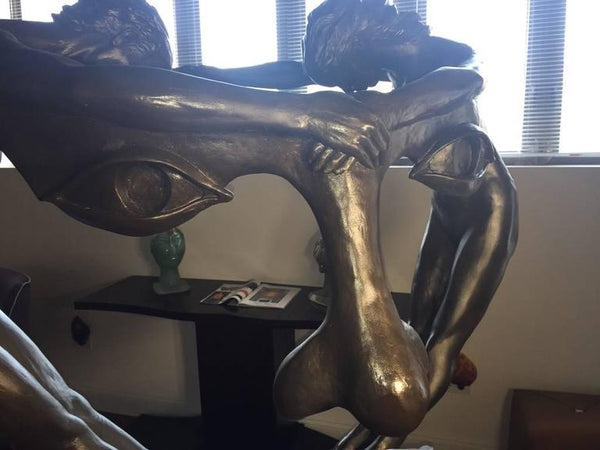 Bronze "We Two Together" Sculpture