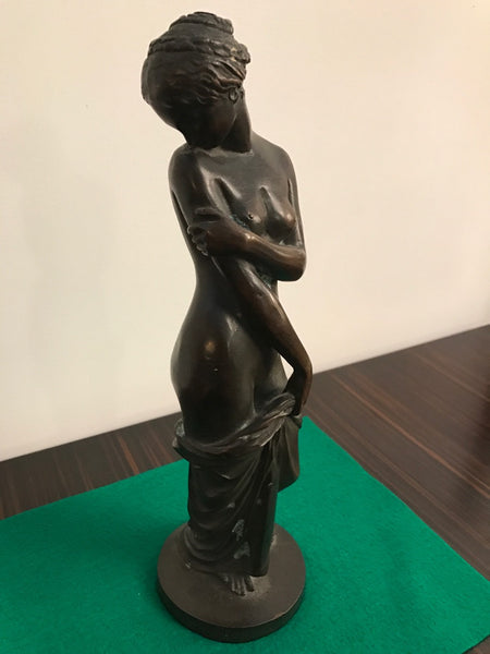 Bronze Sculpture of Standing Nude Female