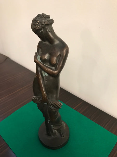 Bronze Sculpture of Standing Nude Female