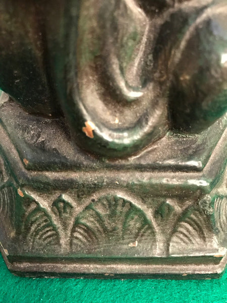 Female Art Deco Table Lamp Sculpture