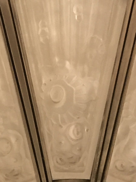 Stunning French Art Deco Chandelier by Hettier  Vincent and Genet et Michon