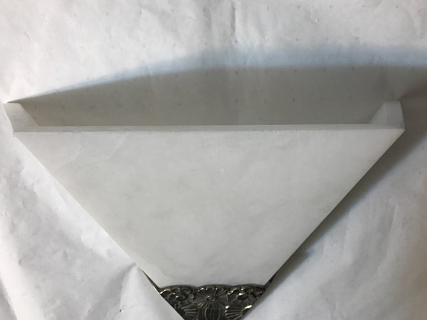 Pair of Alabaster French Art Deco Sconces