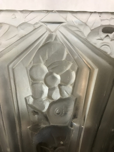 Pair of French Art Deco Sconces by Verrerie des Hanots