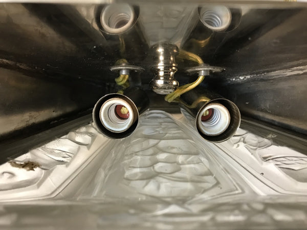 Pair of French Art Deco Sconces by Verrerie des Hanots