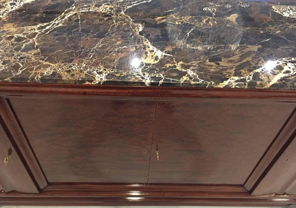 French Art Deco Numbered Gaston Poisson Buffet