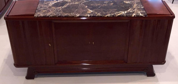 French Art Deco Numbered Gaston Poisson Buffet