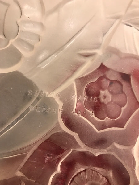 French Art Deco Chandelier Signed by Sabino