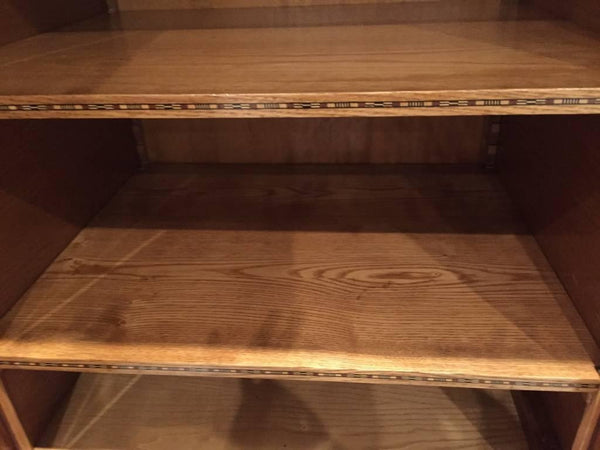 French Art Deco Five-Door Buffet with Silver Plaques