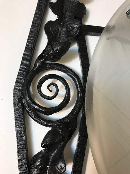 Large French Art Deco Sconce