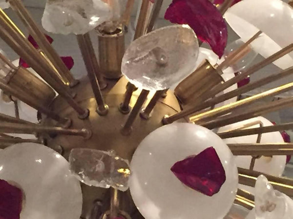 Mid-Century Modern Italian Sputnik Chandelier