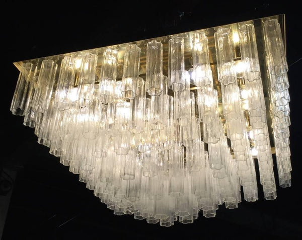 Grand Five-Tier Tronchi Chandelier, Midcentury