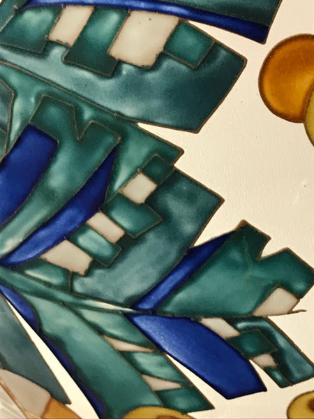 French Art Deco Chandelier Signed by Loys Lucha