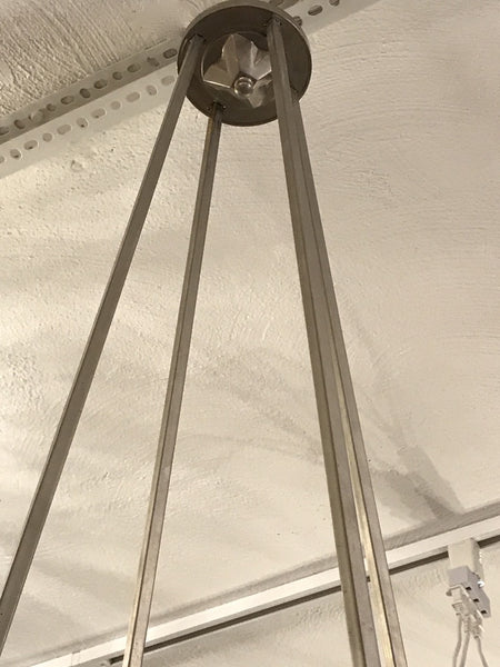 French Art Deco Chandelier Signed by Loys Lucha