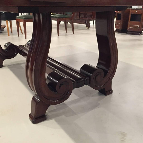 French Art Deco Dining Table by Gaston Poisson