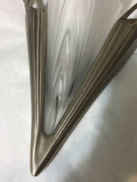 Pair of French Art Deco "Feather" Sconces