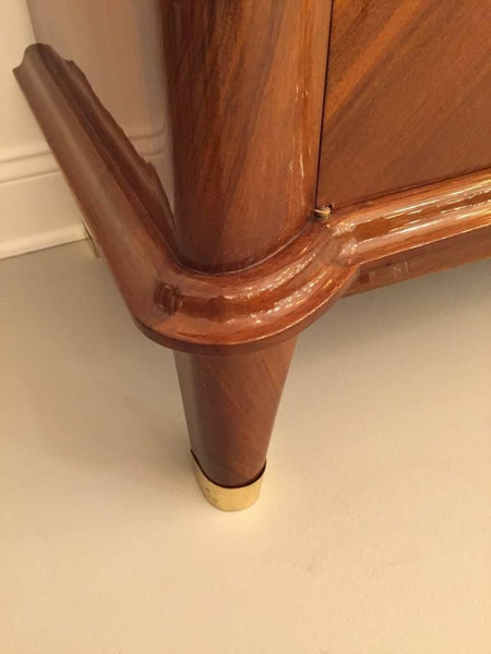 French Art Deco Buffet with Mermaid and Medusa Motifs