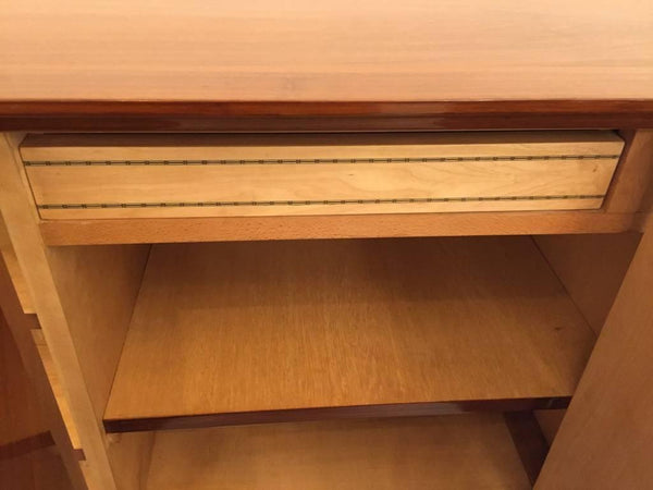 French Art Deco Buffet with Mermaid and Medusa Motifs