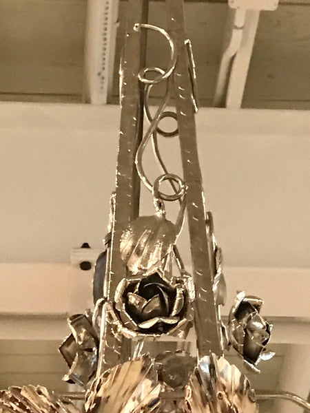 French Art Deco Chandelier Signed by P. Maynadier