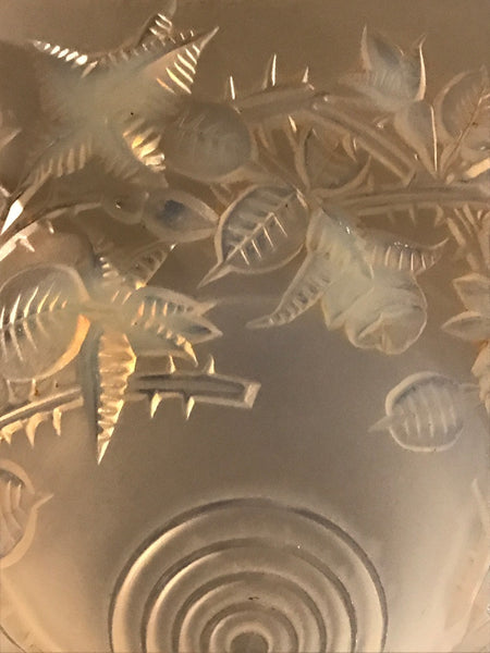 French Art Deco Chandelier Signed by P. Maynadier