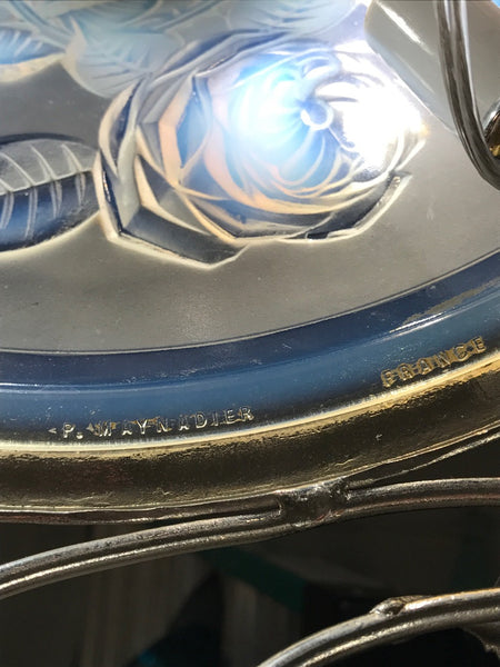 French Art Deco Chandelier Signed by P. Maynadier