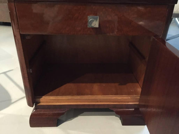 Pair of French Art Deco Nightstands