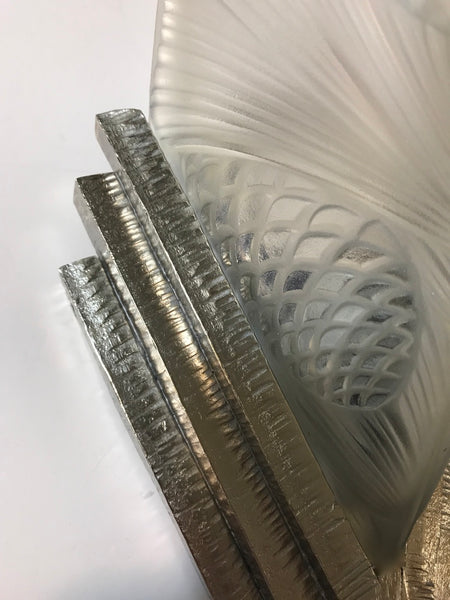 Pair of French Art Deco Geometric Scones