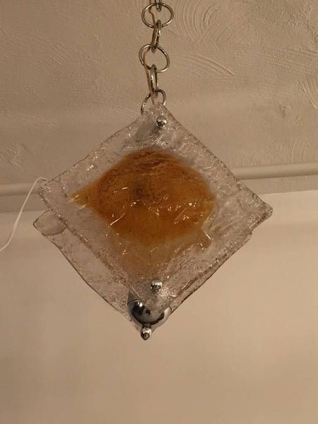 Italian Mazzega Murano Chandelier