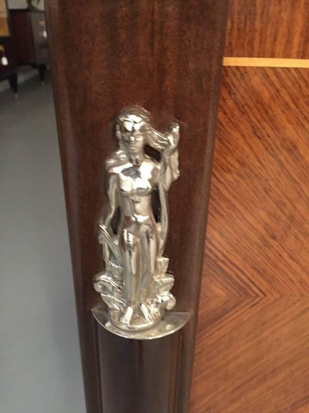 French Art Deco buffet with beautiful mother of pearl inlay