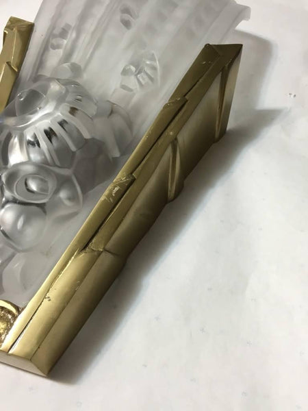 Pair of French Art Deco Genet et Michon Wall Sconces