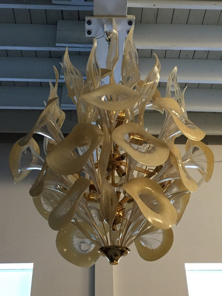 Grand Italian Mid Century Murano Chandelier