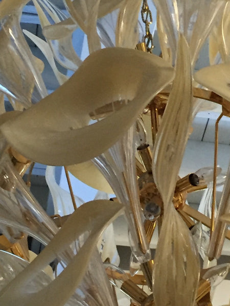 Grand Italian Mid Century Murano Chandelier