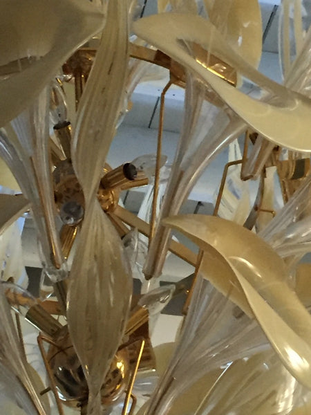 Grand Italian Mid Century Murano Chandelier