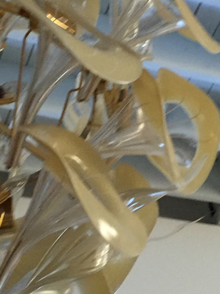 Grand Italian Mid Century Murano Chandelier