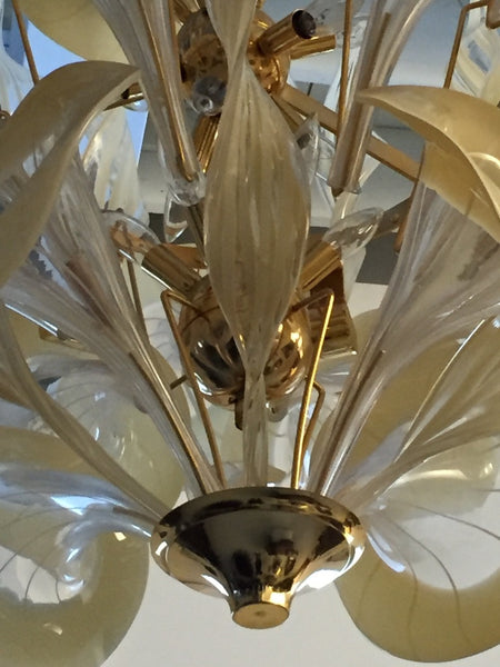 Grand Italian Mid Century Murano Chandelier