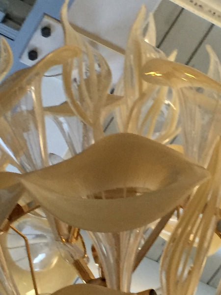 Grand Italian Mid Century Murano Chandelier