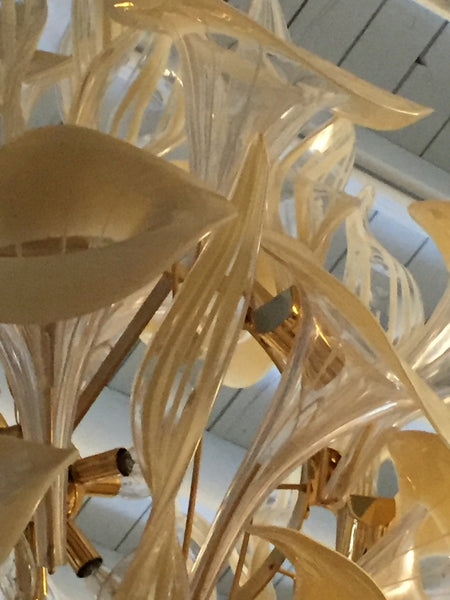 Grand Italian Mid Century Murano Chandelier
