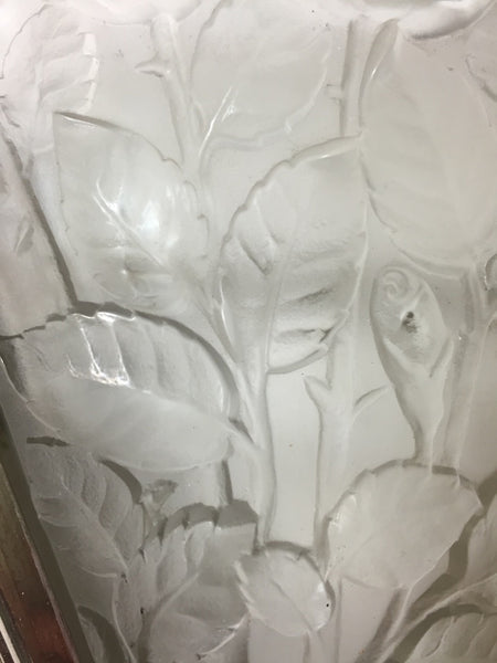 Pair of French Art Deco Sconces Signed by Verrerie des Hanots