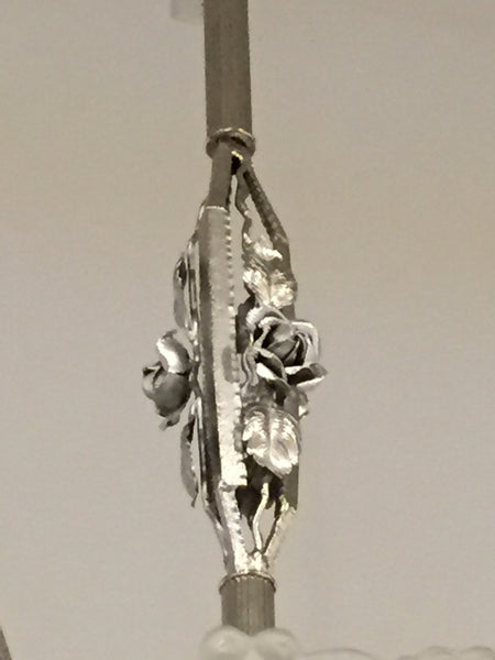 Gorgeous French Art Deco Chandelier by Jean Noverdy