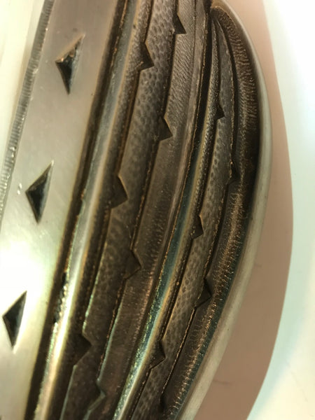 Pair of French Art Deco Geometric Sconces Signed by Verrerie des Hanots