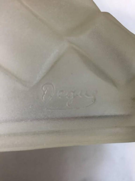 Set of Four French Art Deco Sconces Signed by Degue