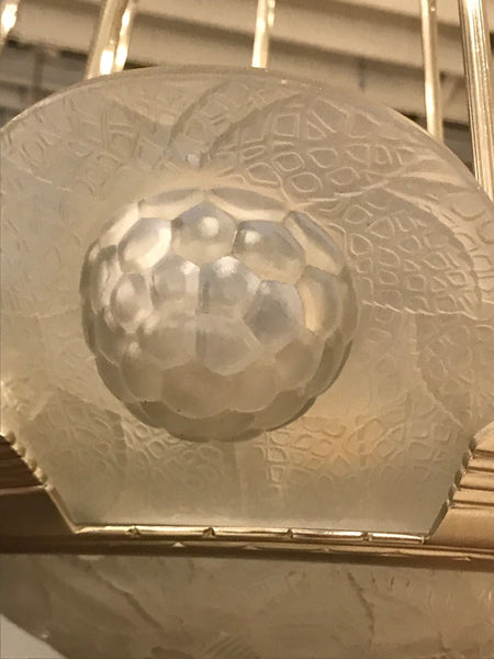 French Art Deco Chandelier BY SIMONET FRERES