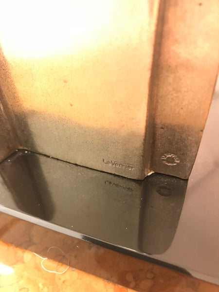 Art Deco Female Bronze Table Lamp Signed by Fayral