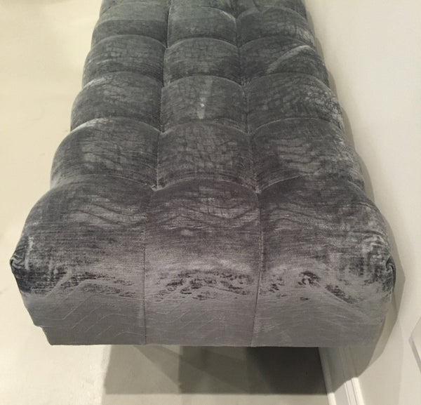 French Art Deco Exotic Bench, circa 1940s