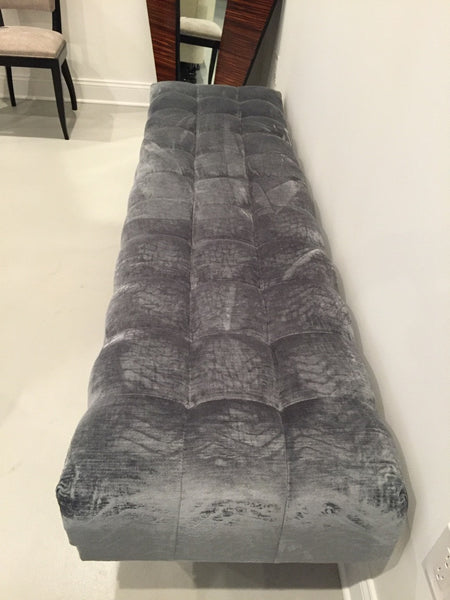 French Art Deco Exotic Bench, circa 1940s